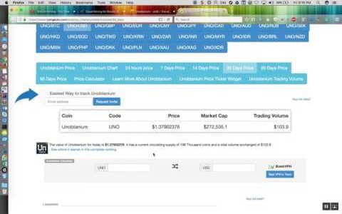 Mining Unobtanium(UNO) rare cryptocurrency with Genesis
