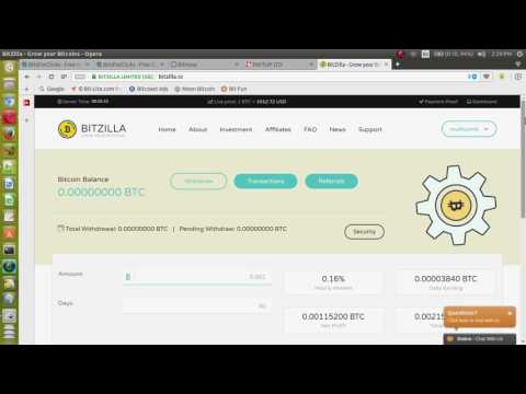 Best Highest Bitcoin investment with Bitzilla.io - 2017 Paid hourly!!!!!!! No scam!!!!!!