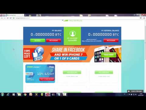 Bitcoin Hack 2017 | Earn 0.5 BTC (500$) Daily (With Proof!) | NewAge Bank Hack 2017