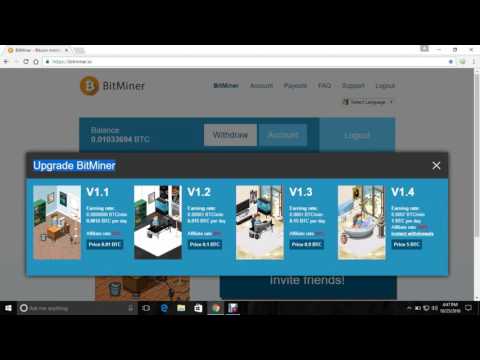 Bitminer updated software ,thit is genuine not a scam, upgrade your account dail