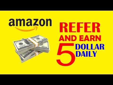 How to Make Money Online - Refer And Earn Money From Amazon || Amazing earning Trick || 2017