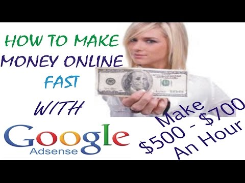 How To Make Money Fast & Online With Google || Make $500 $700 An Hour Easy || Master Sound
