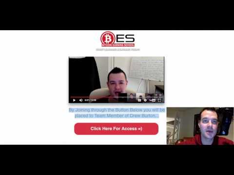 BitCoin Earning School Day 1 Free Traning For Drews Team BES