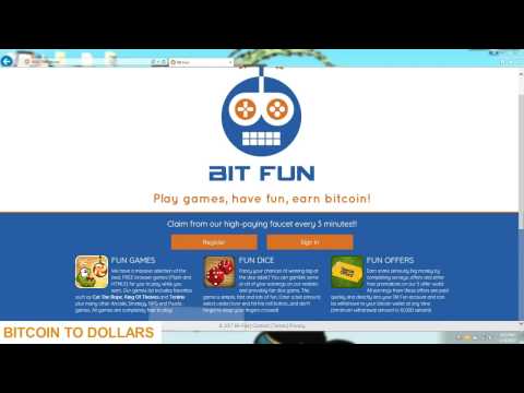 BIT FUN PLAY GAMES ONLY FOR FUN AND EARN FREE BITCOIN
