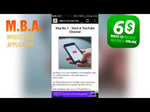 60 Ways to make money online - M.B.A.INTRO