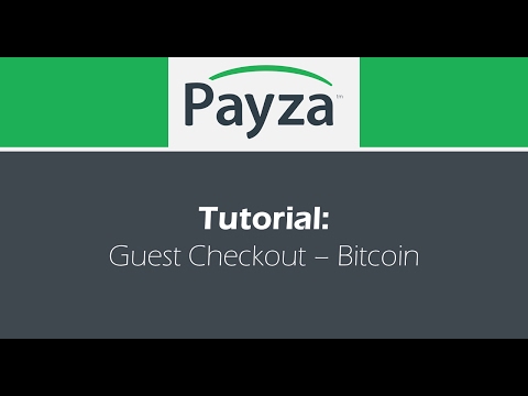Payza Guest Checkout: Pay By Bitcoin and Buy Online Without having a Payza Account