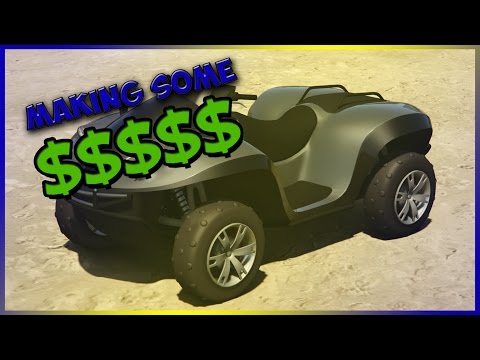 Best Way To Make Money in GTA Online!!! Blazer Aqua Special Vehicle Stunt Race