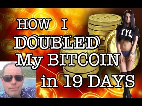 Double your bitcoin in 19 days -SEE my bitcoin results with Gladiacoin and Team Strategy