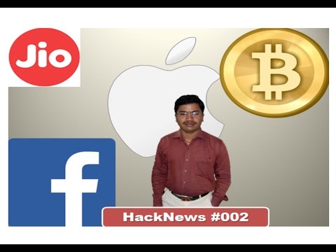 Hacking News #002 - Bitcoin ac Sold, Jio New Offer, wikileaks new Updates