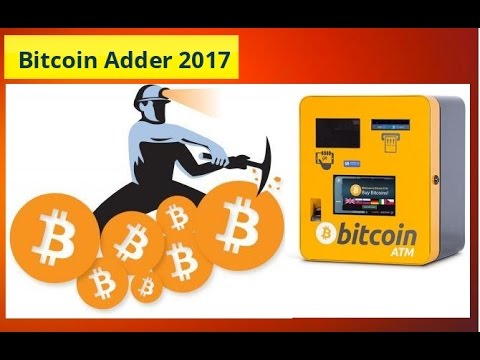 bitcoin adder 2017 NEW UPDATE 100% WORK