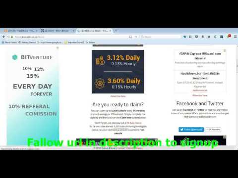 Earn 5000 satoshi In 1 click Bonus Bitcoin