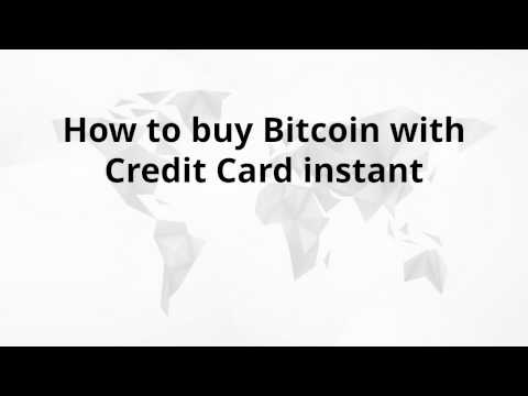 How to buy Bitcoin with Credit Card instant