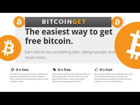 BitcoinGet - Earn Free bitcoin by completing jobs