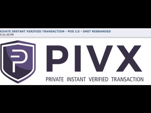 Yo Craig Grant, what you think about PIVX?