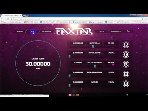 FAX STAR NEW MINING COMPANY,TO EARN 30 GHS GRATIS IN THE REGISTER NEW MINING BITCOIN 2017