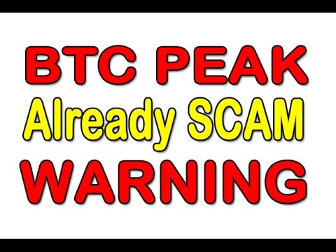 BTC PEAK SCAM WARNING-100% SCAM SITE (Bangla Tutorial)