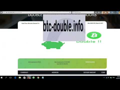 How To Double Your BTC Bitcoins Instantly [NO SCAM!] [Working website 2017]