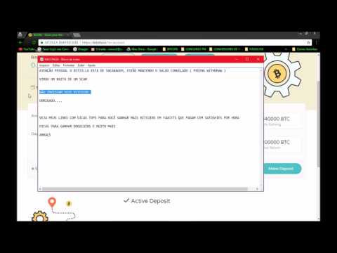 BITZILLA VIROU SCAM VEJAM O VIDEO