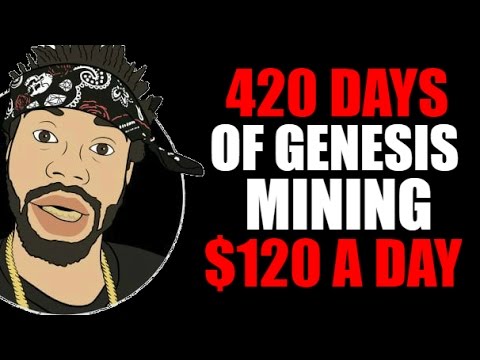 420 DAYS OF GENESIS MINING BITCOIN PAYOUTS | $120