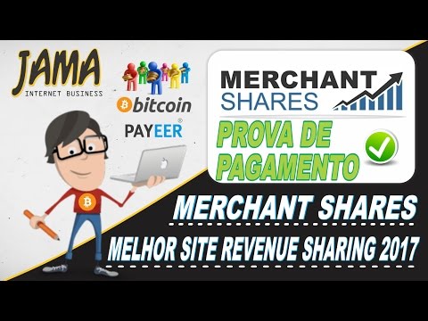 Merchant Shares - Pagamento ao vivo e desmentindo os boatos de scam.