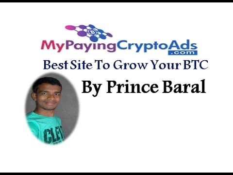 My Paying Crypto Ads (MPCA) Is Best Site To Grow Your Bitcoin 120% Hindi By Prince Baral