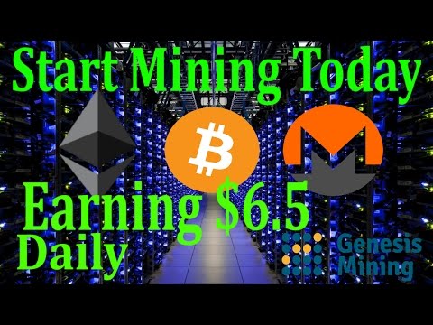 Start Mining Bitcoin!!Earning Daily $6.5 fully automatic