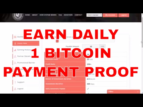 EARN DAILY 1 BITCOIN | PAYMENT PROOF | BITSTRADE | BECOME RICH CRYPTO
