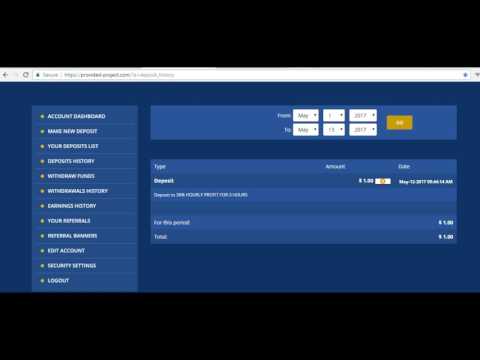provided project scam website new bitcoin earning website no invest provided-project