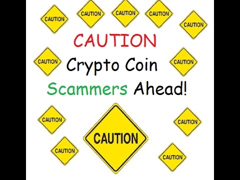Caution   Crypto Coin Phishing Scams