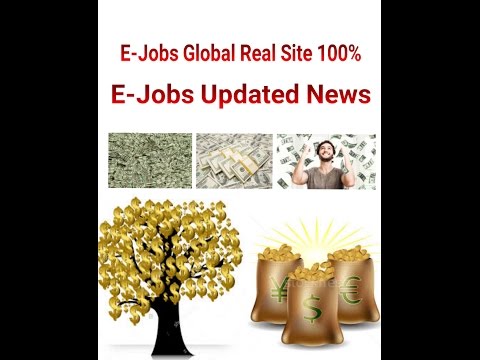 E-Jobs Updated News E-Jobs 100% Real Site payment 100% Bitcoin