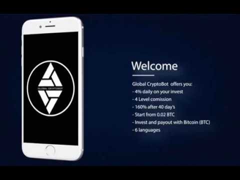 Global CryptoBot ES SCAM Nuevo Bot de Telegram Duplique sus Bitcoin
