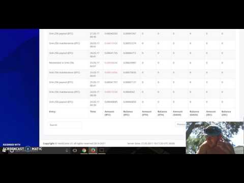 Hashflare Update Day 346 - Trusted Bitcoin Cloud Mining - Bitcoin Passive Income