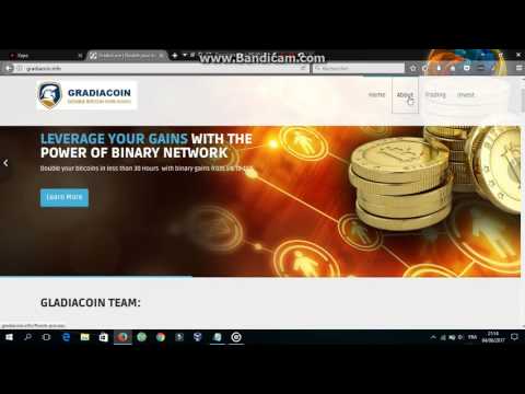 double bitcoin from gradiacoin in 30 hours