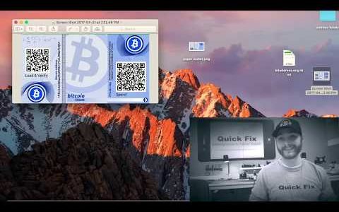 HOW TO׃ Bitcoin Paper Wallet 2017 (encryption edition)