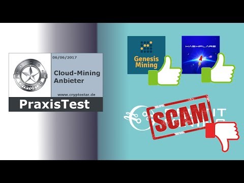 Cloud Mining Update 06 Juni - Achtung vor diesem SCAM