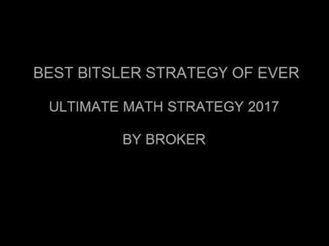 EARN BITCOIN - BEST BITSLER MATH STRATEGY OF EVER 2017 (NO SCAM) - FREE - FROM FAUCET