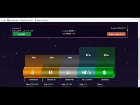 Free 100Gh-s Bitcoin mining -start mining -earn unlimited Bitcoi