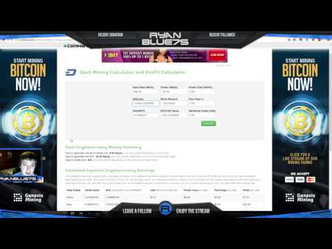 Genesis Mining Update Day 80 25$ A Day! Earning Dash & Bitcoin! Review And Roi Calculator!