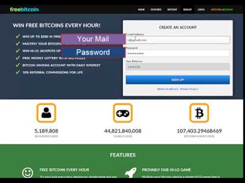 How to Register on freebitco.in and earn 100000 bitcoin in 10 minute. amazing .!!! best method.