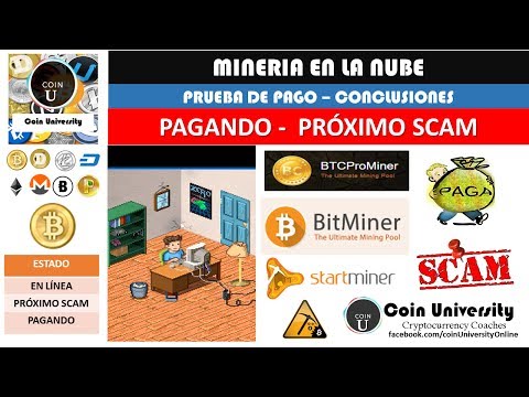 Prueba de Pago, Próximo SCAM | BTCProminer | BitMiner | StarMiner