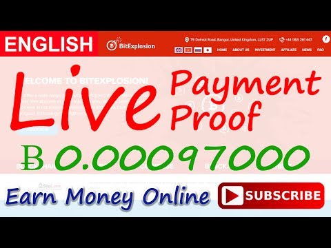 BitExplosion Live Payment Proof Review New Bitcoin Investment Site Scam or Legit New HYIP Site 2017