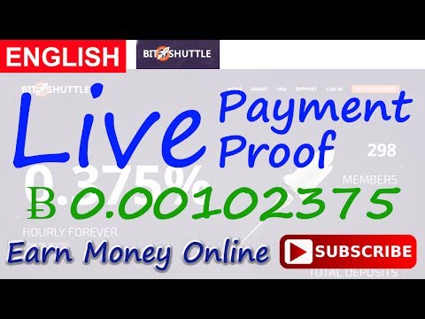 BitShuttle Live Payment Proof Review New Bitcoin Investment Site Scam or Legit New HYIP Site 2017