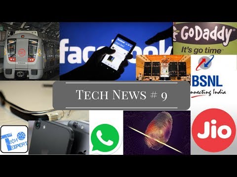 Tech News # 9 - Bitcoin Emoji,Google Glass,Kodak Tablet,Dubai Whatsapp,Facebook,Oneplus 5