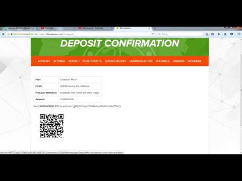 How To Bitcoin Deposit on Itcolesium