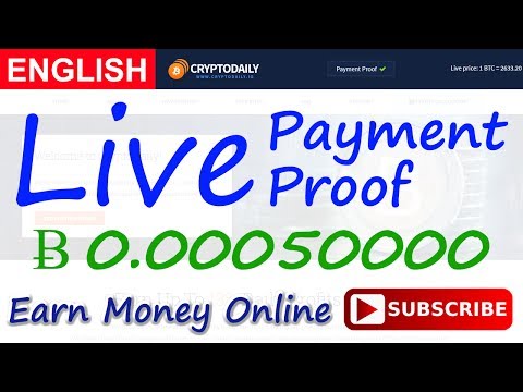 Cryptodaily Live Payment Proof Review New Bitcoin Investment Site Scam or Legit New HYIP Site 2017