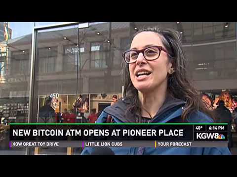 Bitcoin segment on the local news in Portland, Oregon