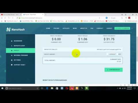 NanoHash review | Nanohash Free Bitcoin Cloud Mining Site Is Scam Now