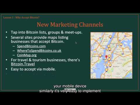 Bitcoin for Merchants: Lesson 1 - Why Accept Bitcoin (English Subtitle)
