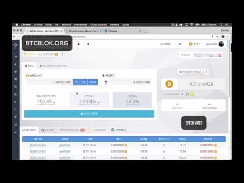 GOD DICE STRATEGY for any DICE site FREE BITCOIN