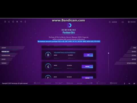 Free Bitcoin Mining Demixmine Sign Up and Earn 5 Free GH/s